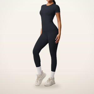 CloudSoft Fitted Tee | Velvetella