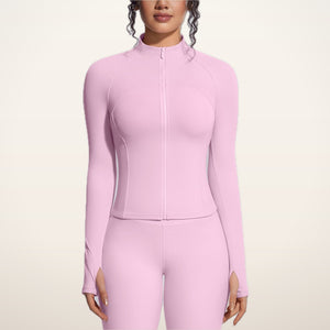 CloudSoft Fitted Zip Jacket | Velvetella