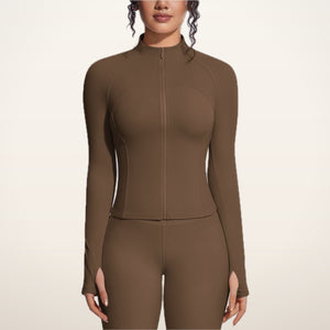 CloudSoft Fitted Zip Jacket | Velvetella