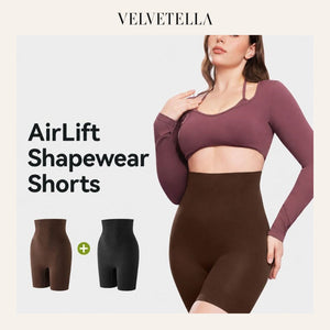 High-Waist Tummy Control Butt-Lift Shaper Shorts | Velvetella