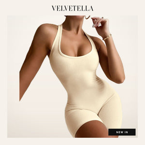 Sculpt Open-Back Bodysuit | Velvetella