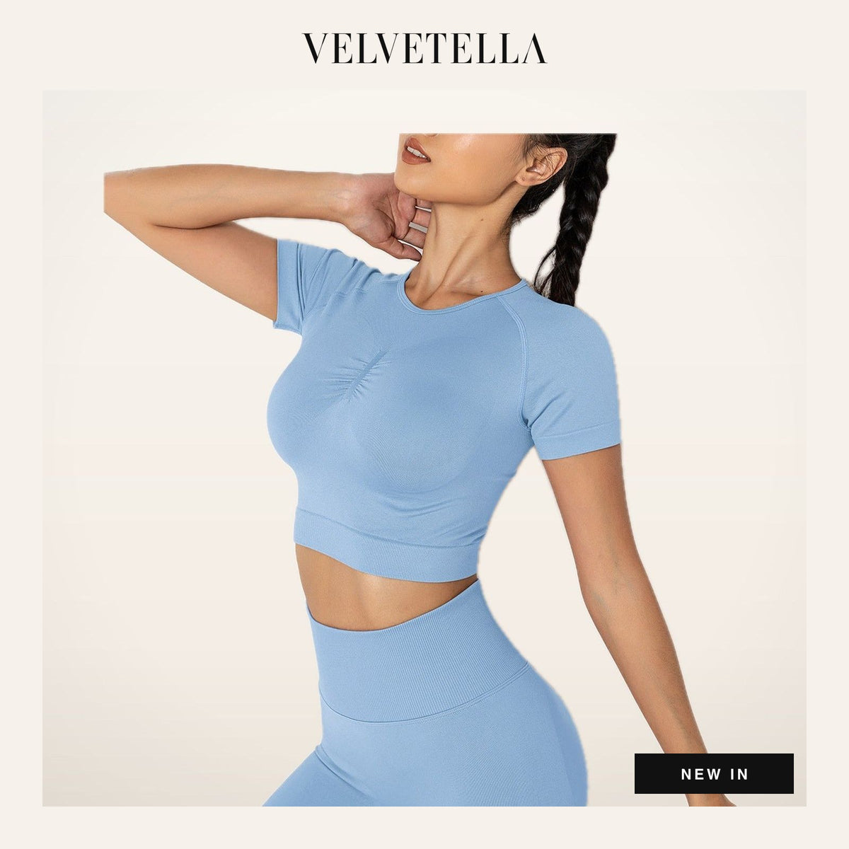 Seamless Knit Tee | Velvetella