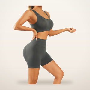 Seamless Legging & Bra Set | Velvetella