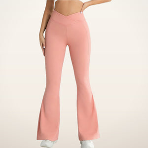 Studio Crossover Flare Pant | Velvetella