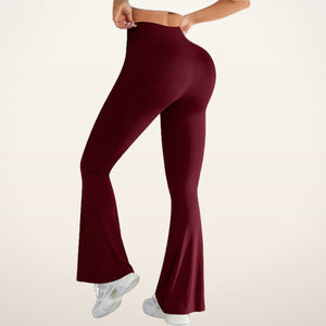 Studio Crossover Flare Pant | Velvetella