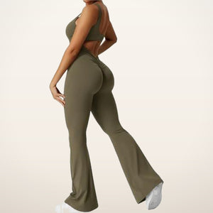 Studio Flare Jumpsuit | Velvetella