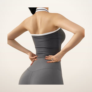 Studio Padded Waist-Length Tank | Velvetella