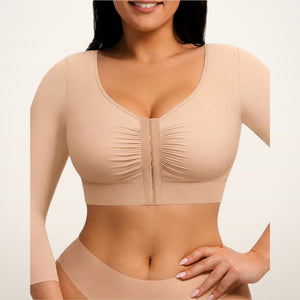 Upper Arm Compression Shaping Bra Top | Velvetella