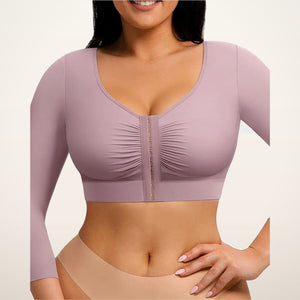 Upper Arm Compression Shaping Bra Top | Velvetella
