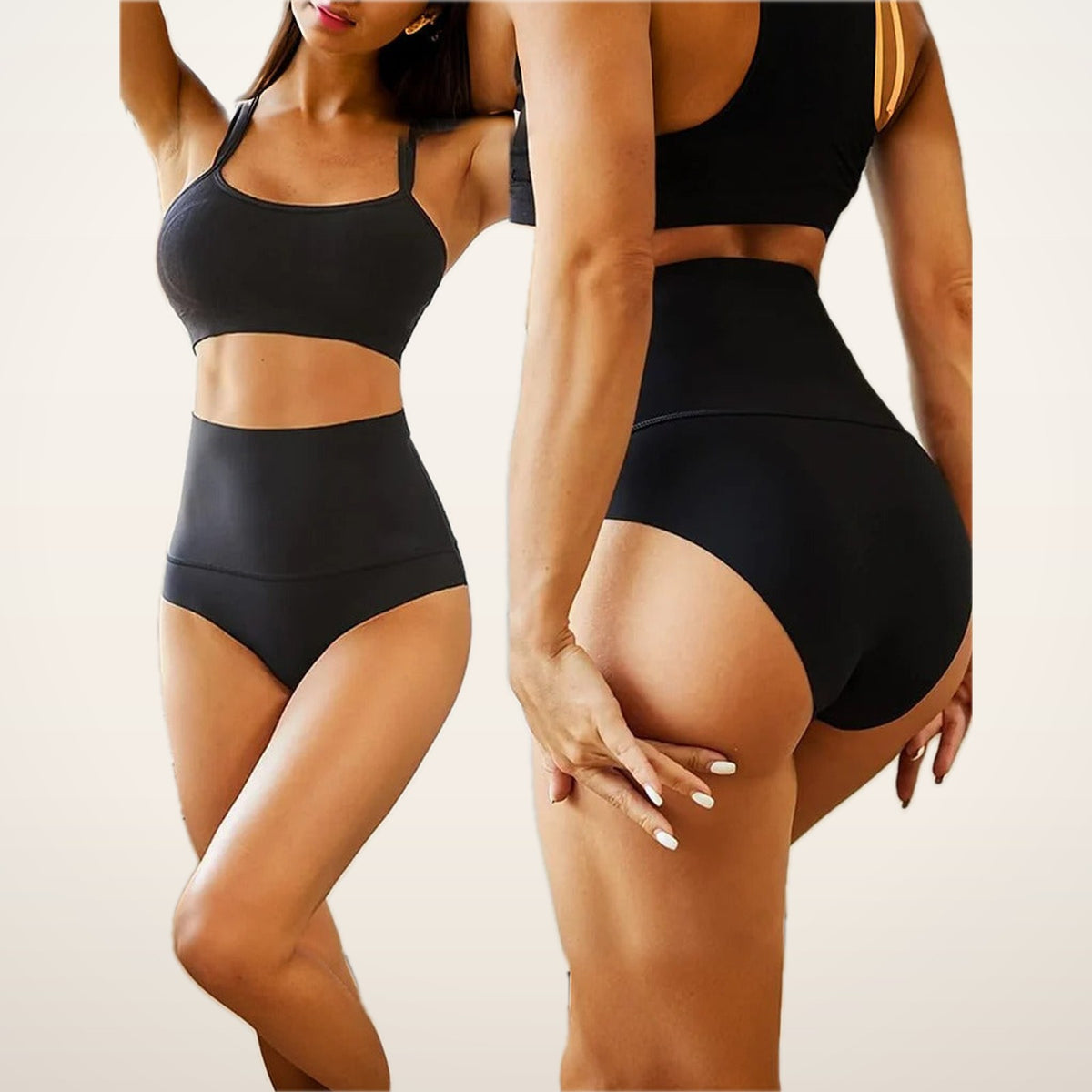 Esme High-Waist Smoothing Briefs · Set of 3 | Velvetella