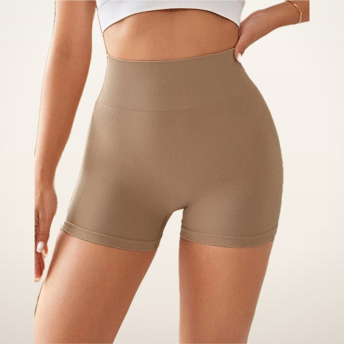 4-Pack High-Waist Seamless Butt-Lifting Shorts | Velvetella