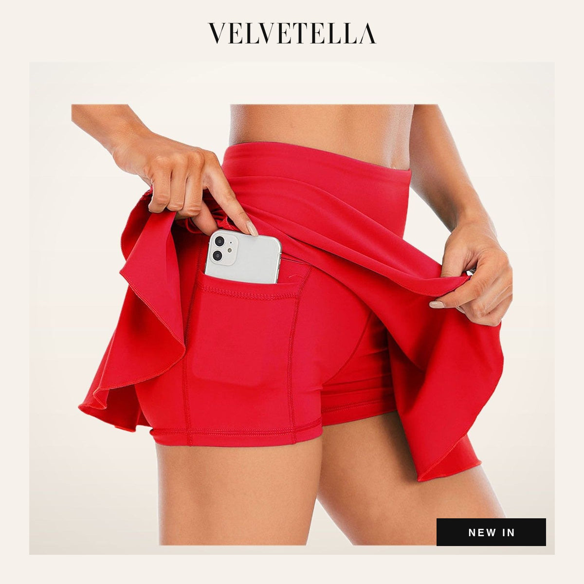 AirMove Pleated Tennis Skirt | Velvetella