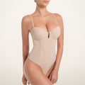 All-in-One Shaping Bodysuit Thong | Velvetella