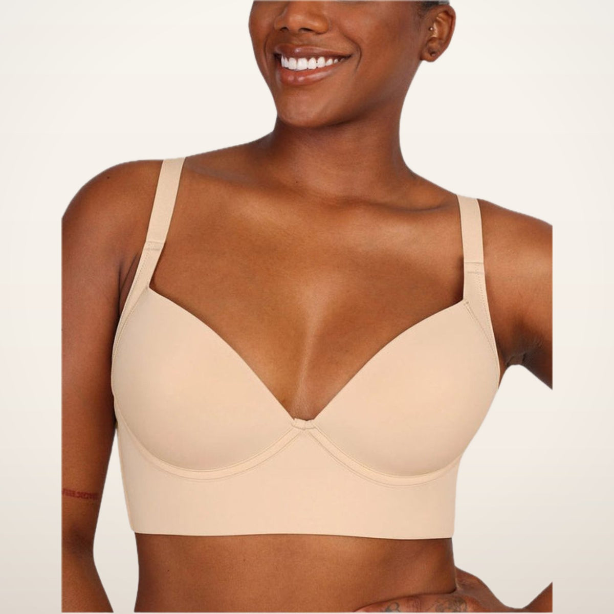 Back-Smoothing Underwire Push-Up Bra | Velvetella