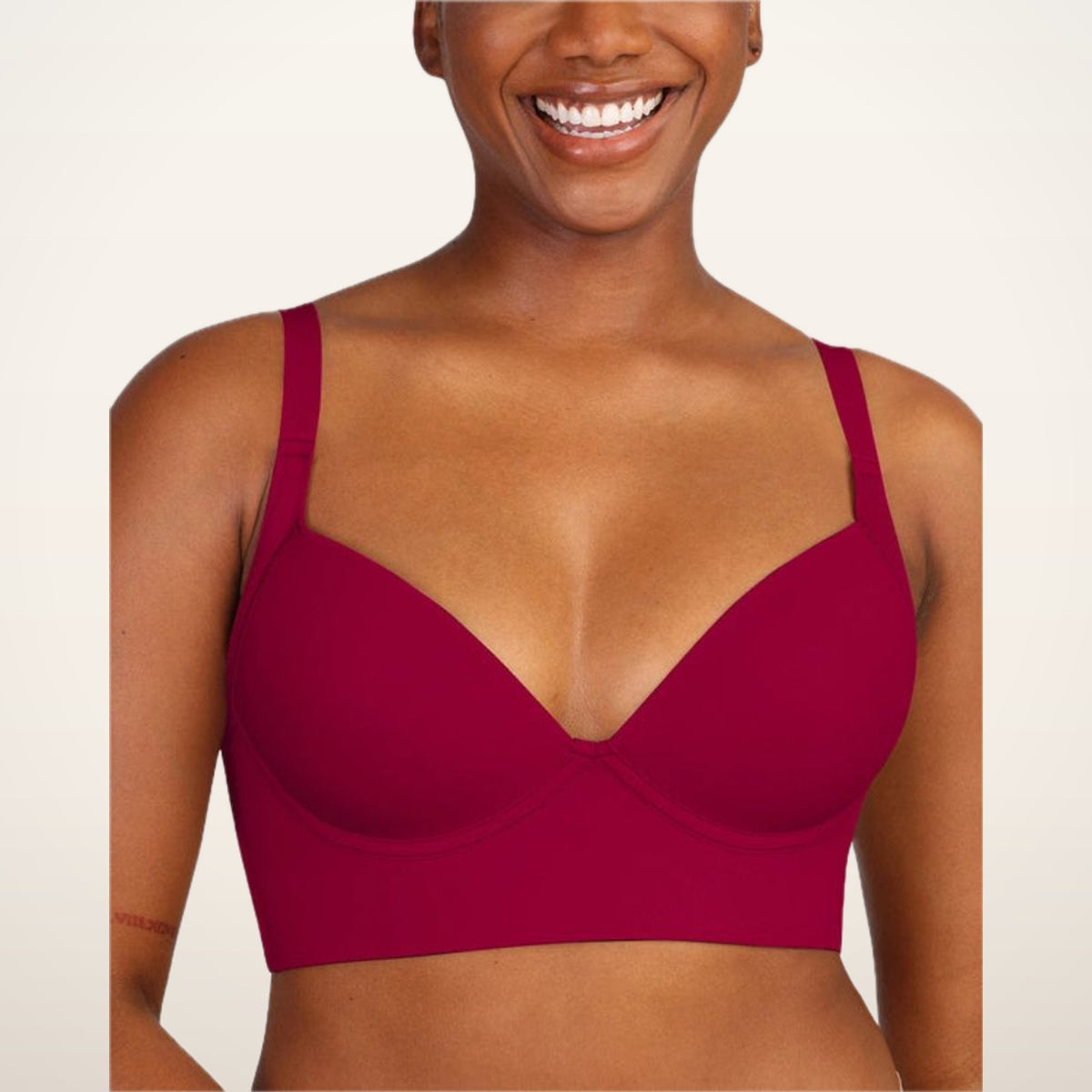 Back-Smoothing Underwire Push-Up Bra | Velvetella