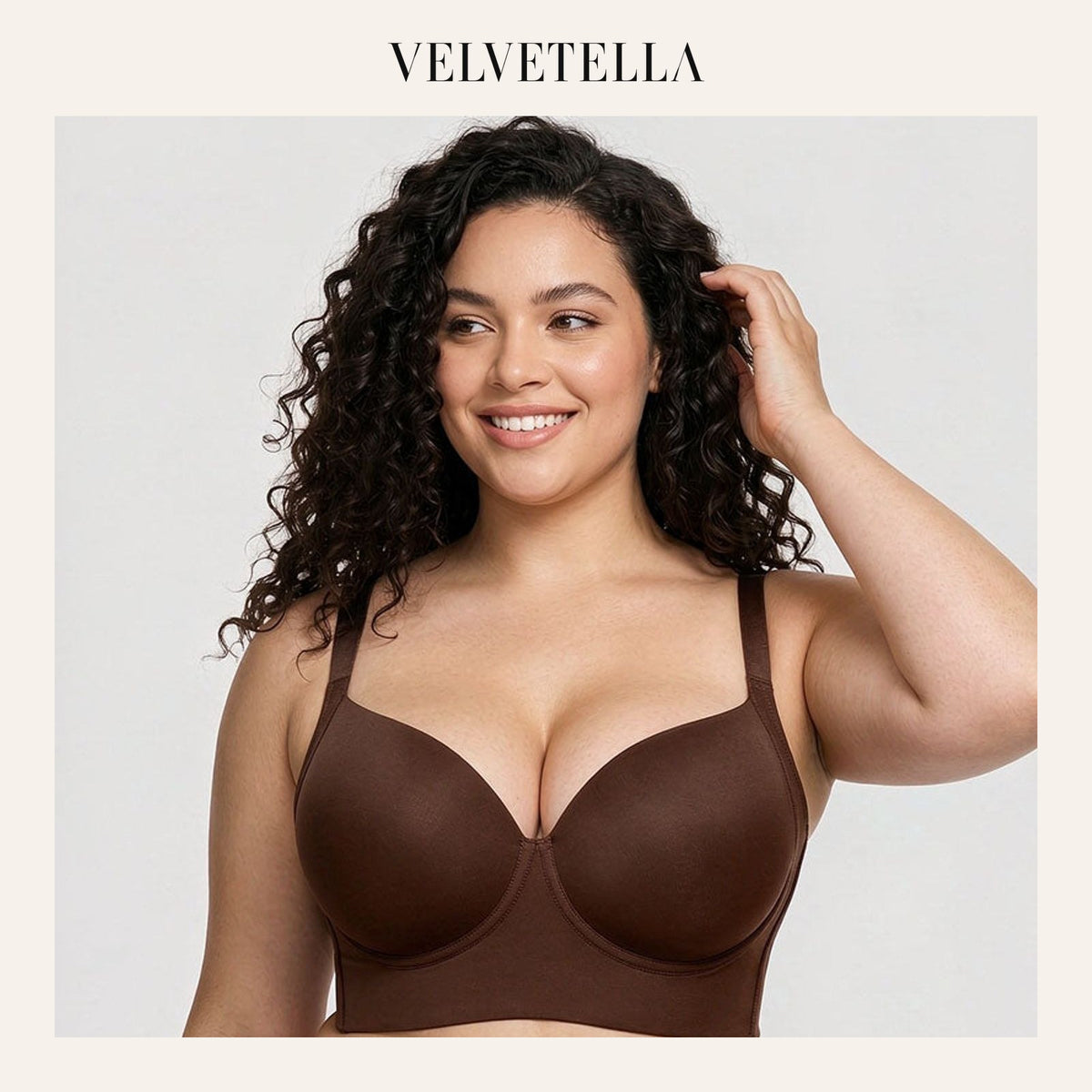 Back-Smoothing Underwire Push-Up Bra | Velvetella