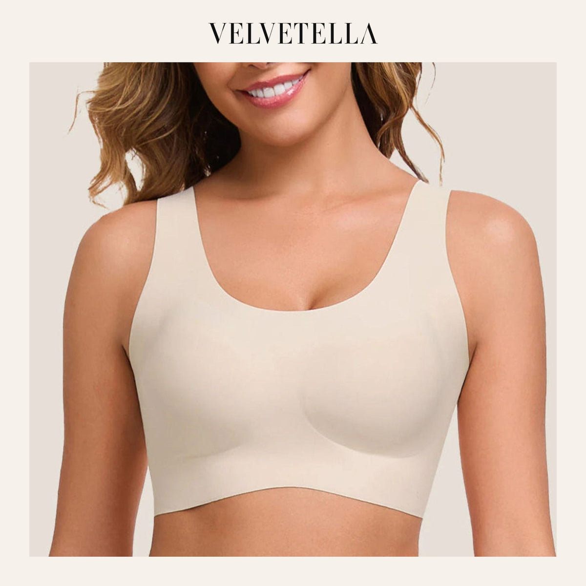 Basic Seamless Bralette | Velvetella