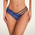 Butterfly Embroidered Mesh Panties | Velvetella