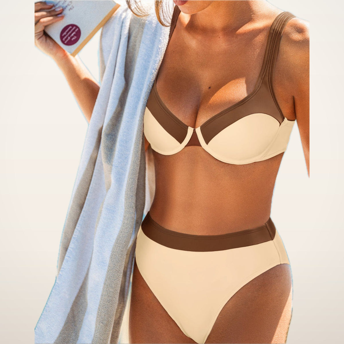 Juno Smoothing Bikini Set | Velvetella