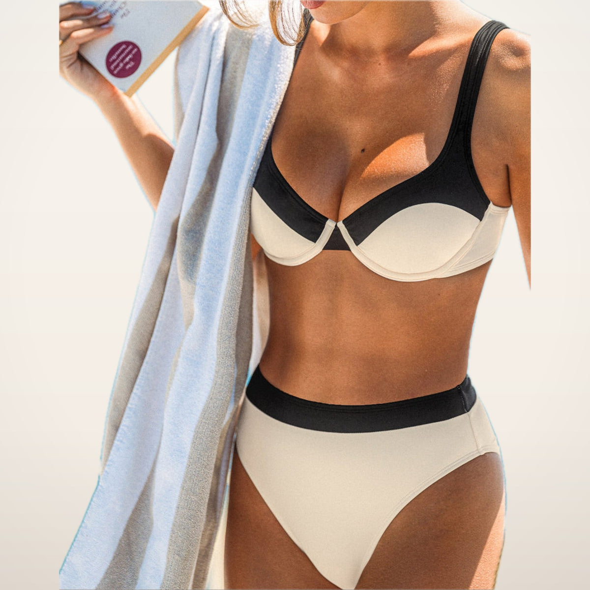 Juno Smoothing Bikini Set | Velvetella