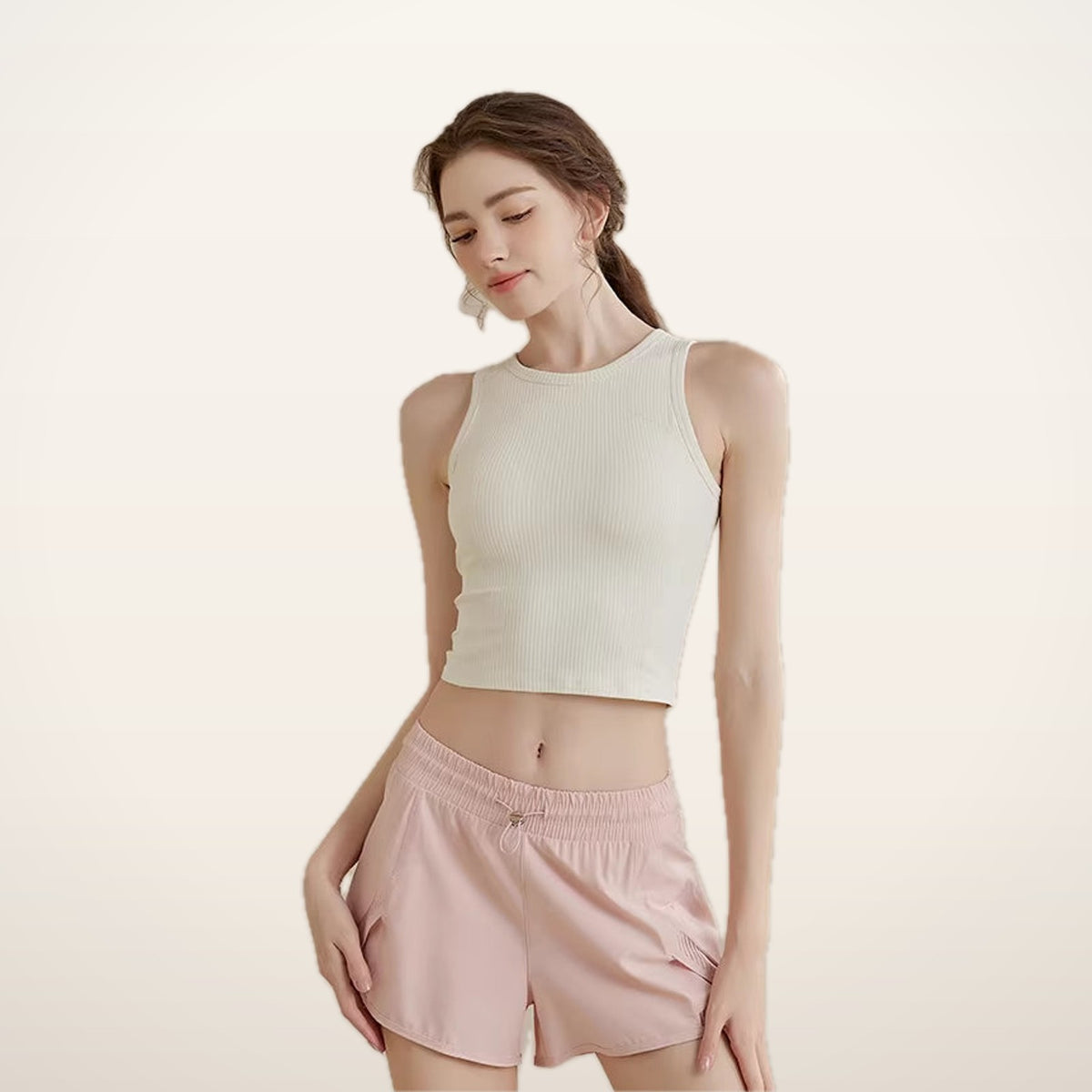 CloudSoft Built-In Bra Tank | Velvetella