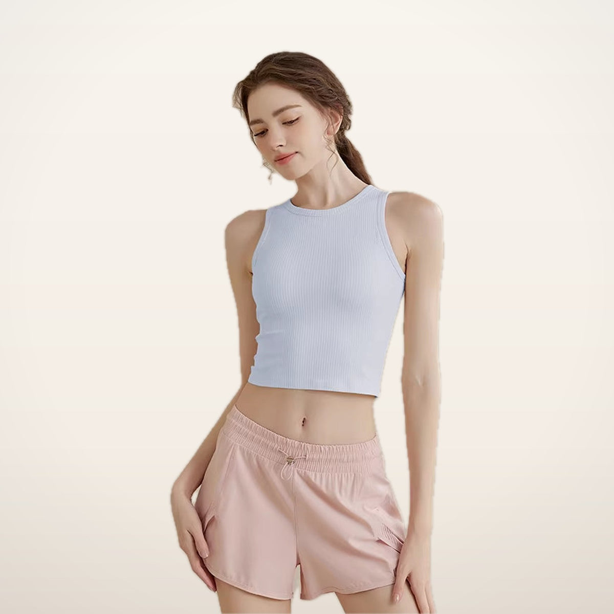 CloudSoft Built-In Bra Tank | Velvetella