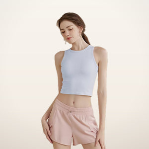 CloudSoft Built-In Bra Tank | Velvetella