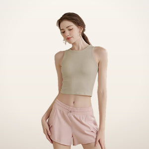 CloudSoft Built-In Bra Tank | Velvetella