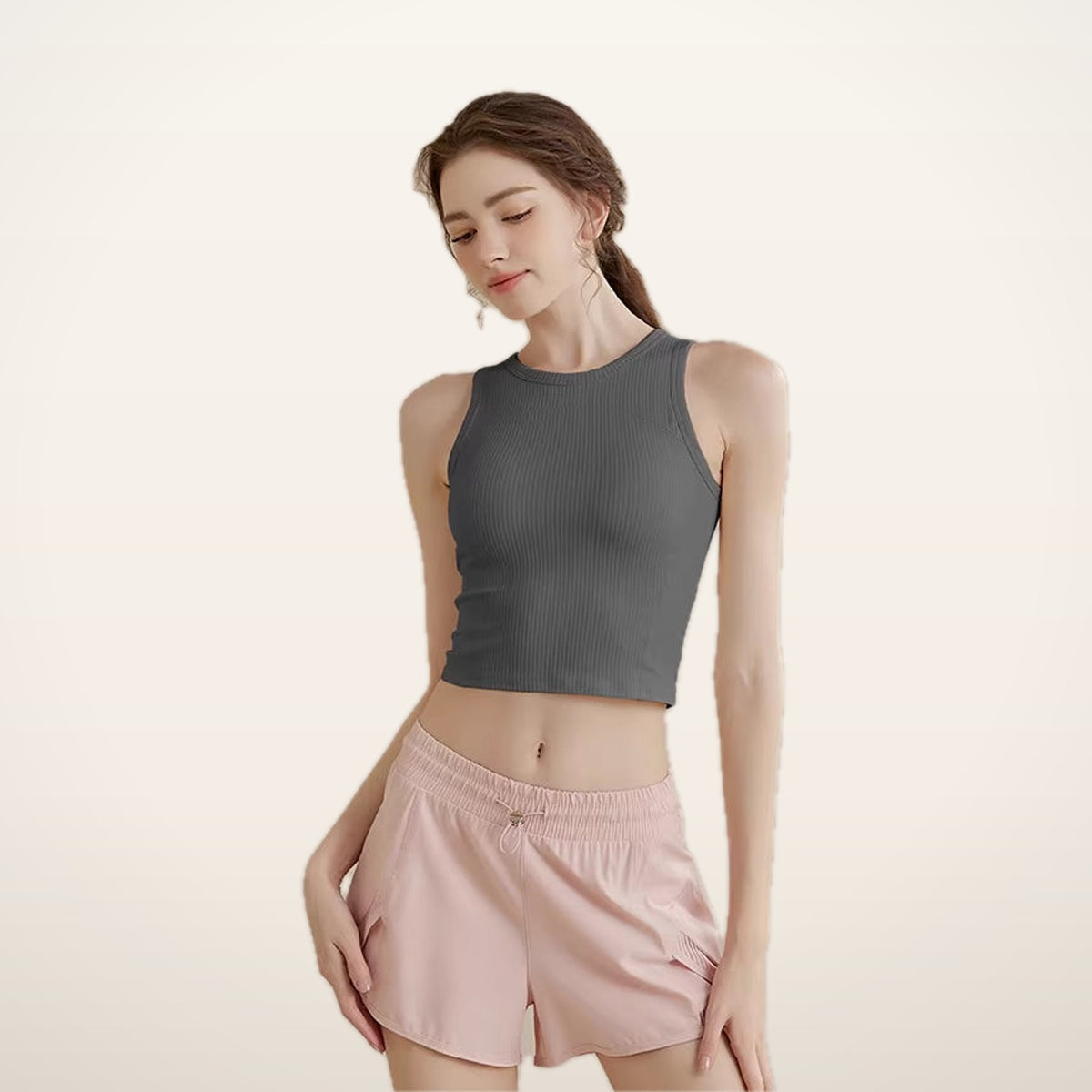CloudSoft Built-In Bra Tank | Velvetella