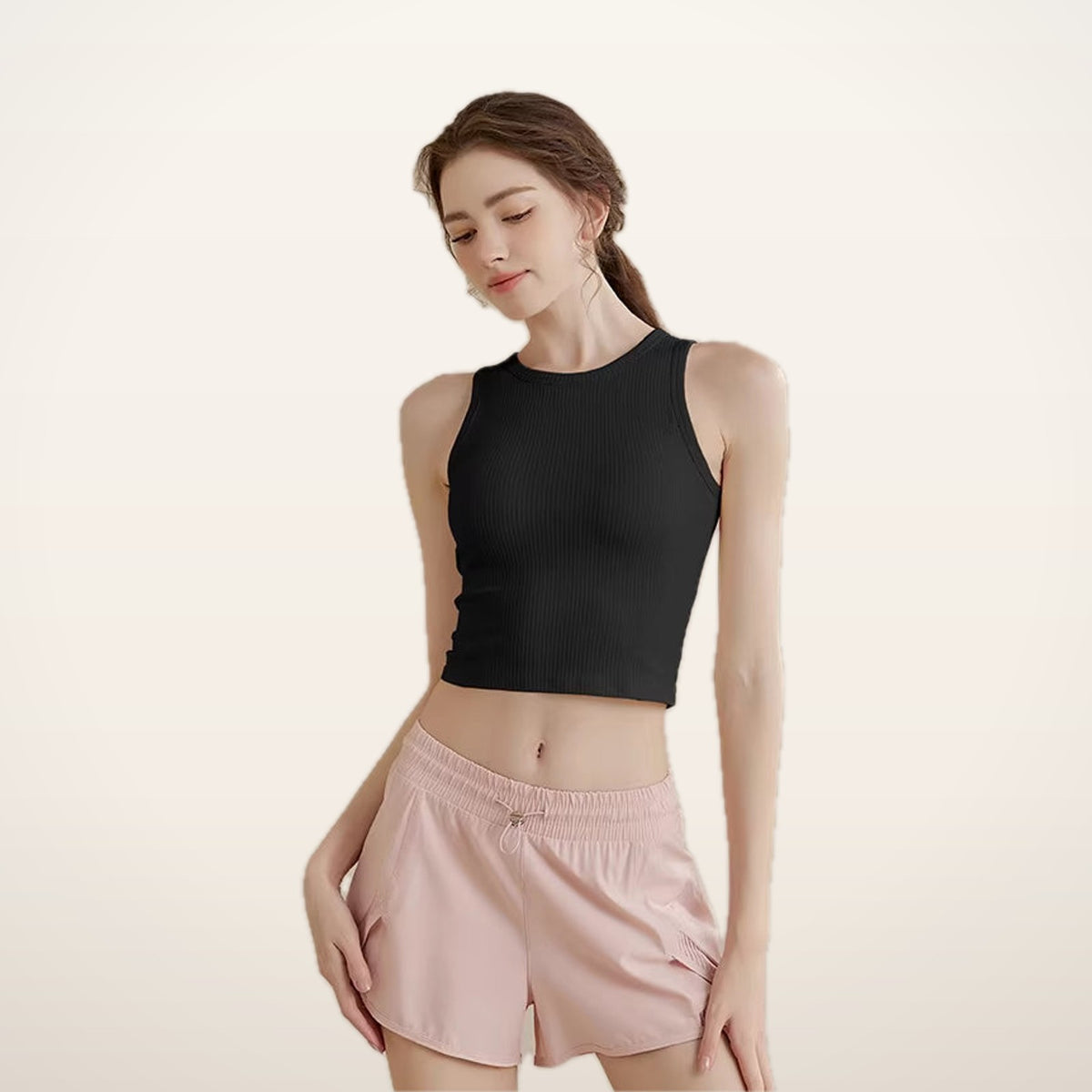 CloudSoft Built-In Bra Tank | Velvetella