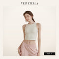 CloudSoft Built-In Bra Tank | Velvetella
