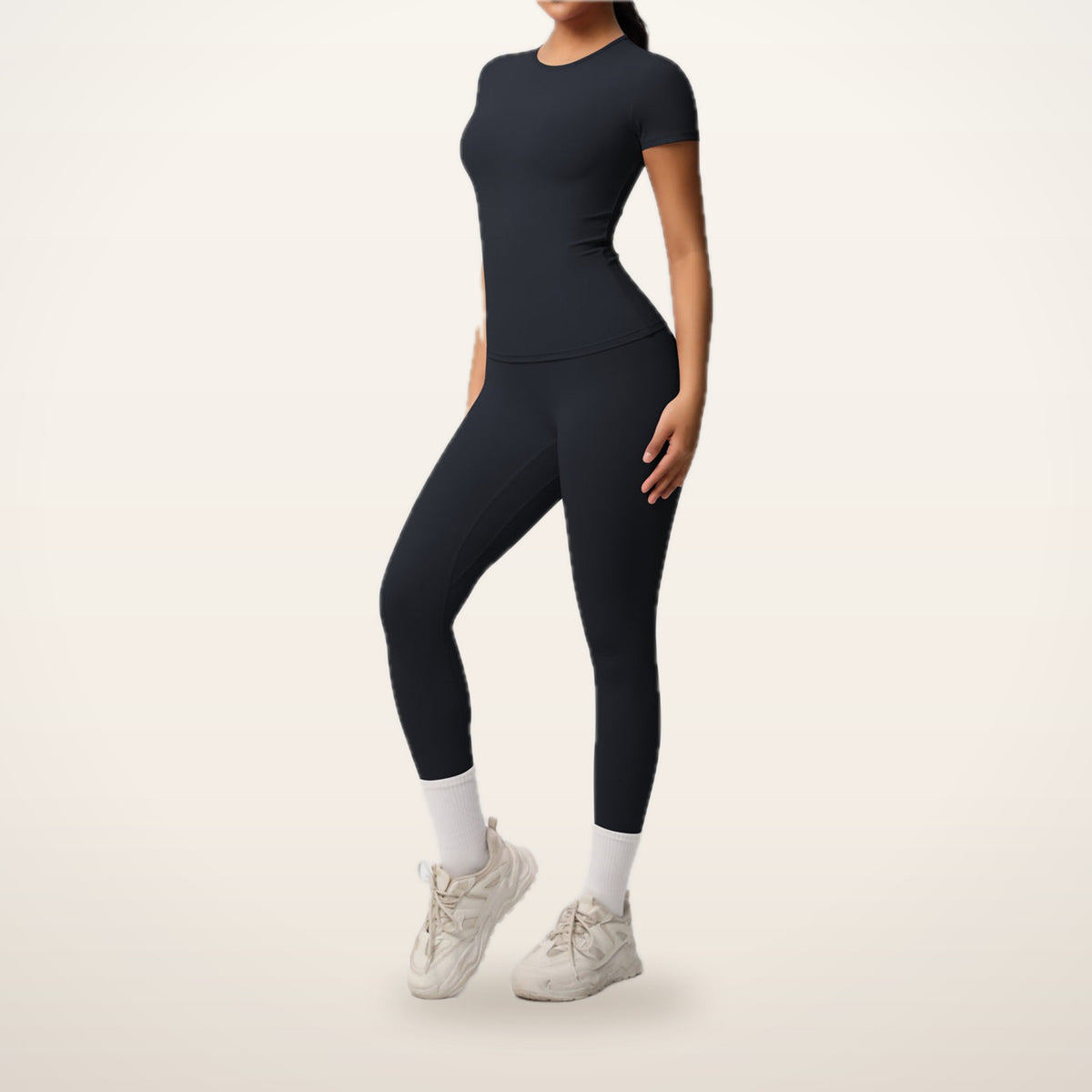 CloudSoft Fitted Tee | Velvetella