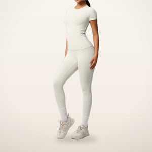 CloudSoft Fitted Tee | Velvetella