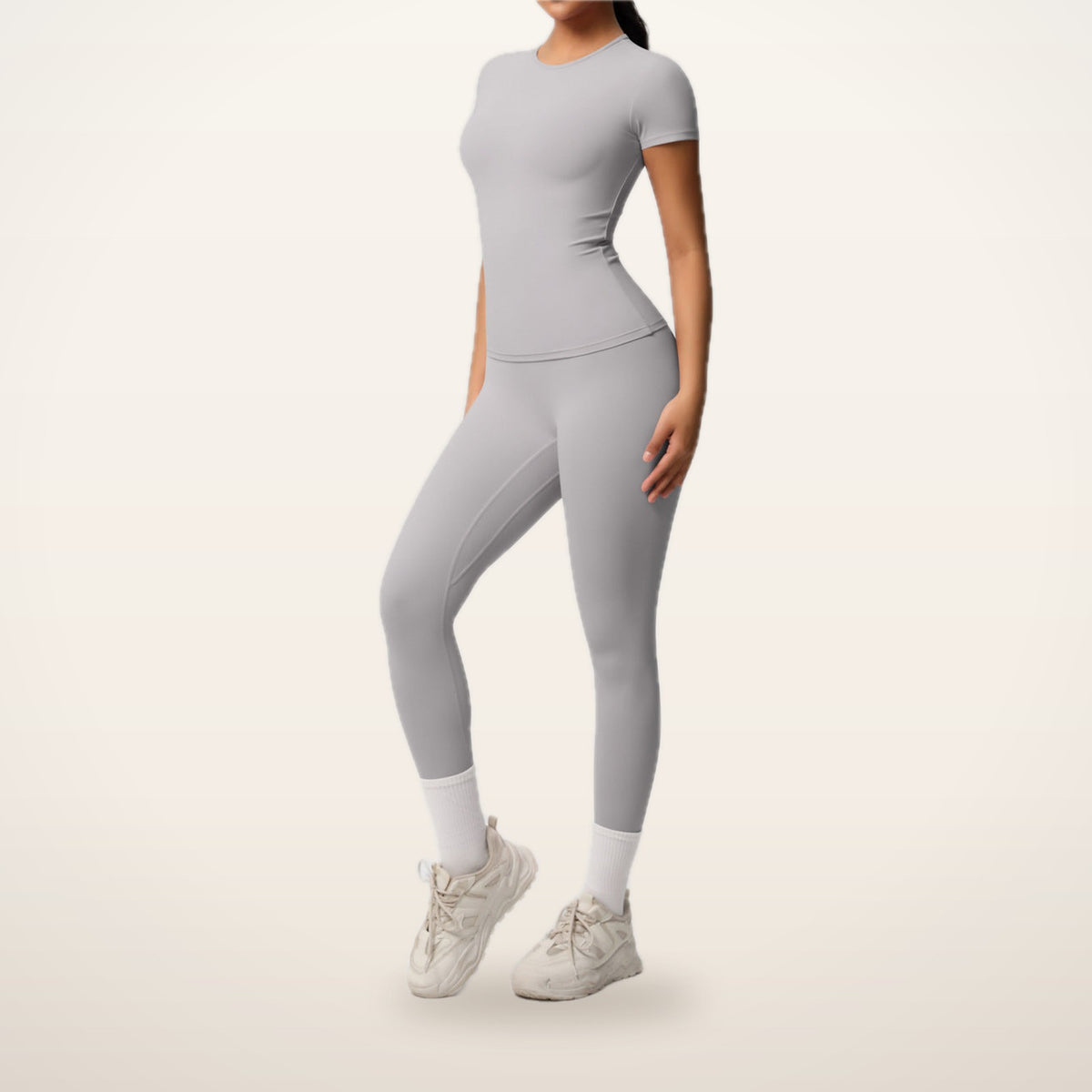 CloudSoft Fitted Tee | Velvetella