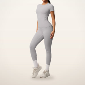 CloudSoft Fitted Tee | Velvetella
