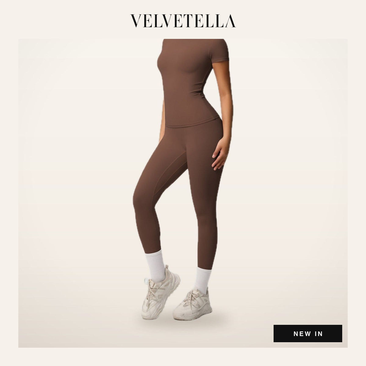 CloudSoft Fitted Tee | Velvetella