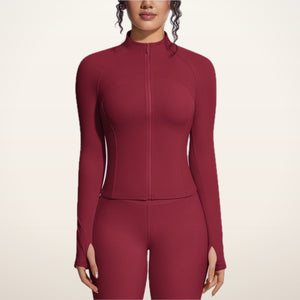 CloudSoft Fitted Zip Jacket | Velvetella