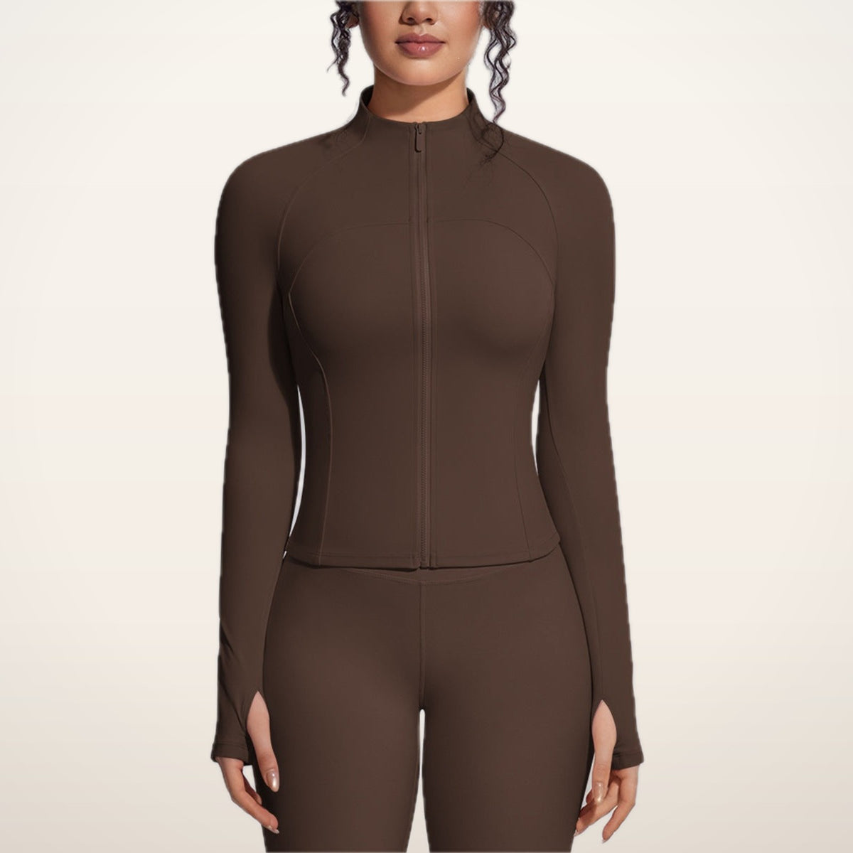 CloudSoft Fitted Zip Jacket | Velvetella