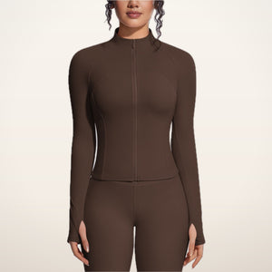 CloudSoft Fitted Zip Jacket | Velvetella