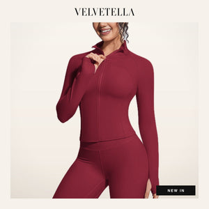 CloudSoft Fitted Zip Jacket | Velvetella