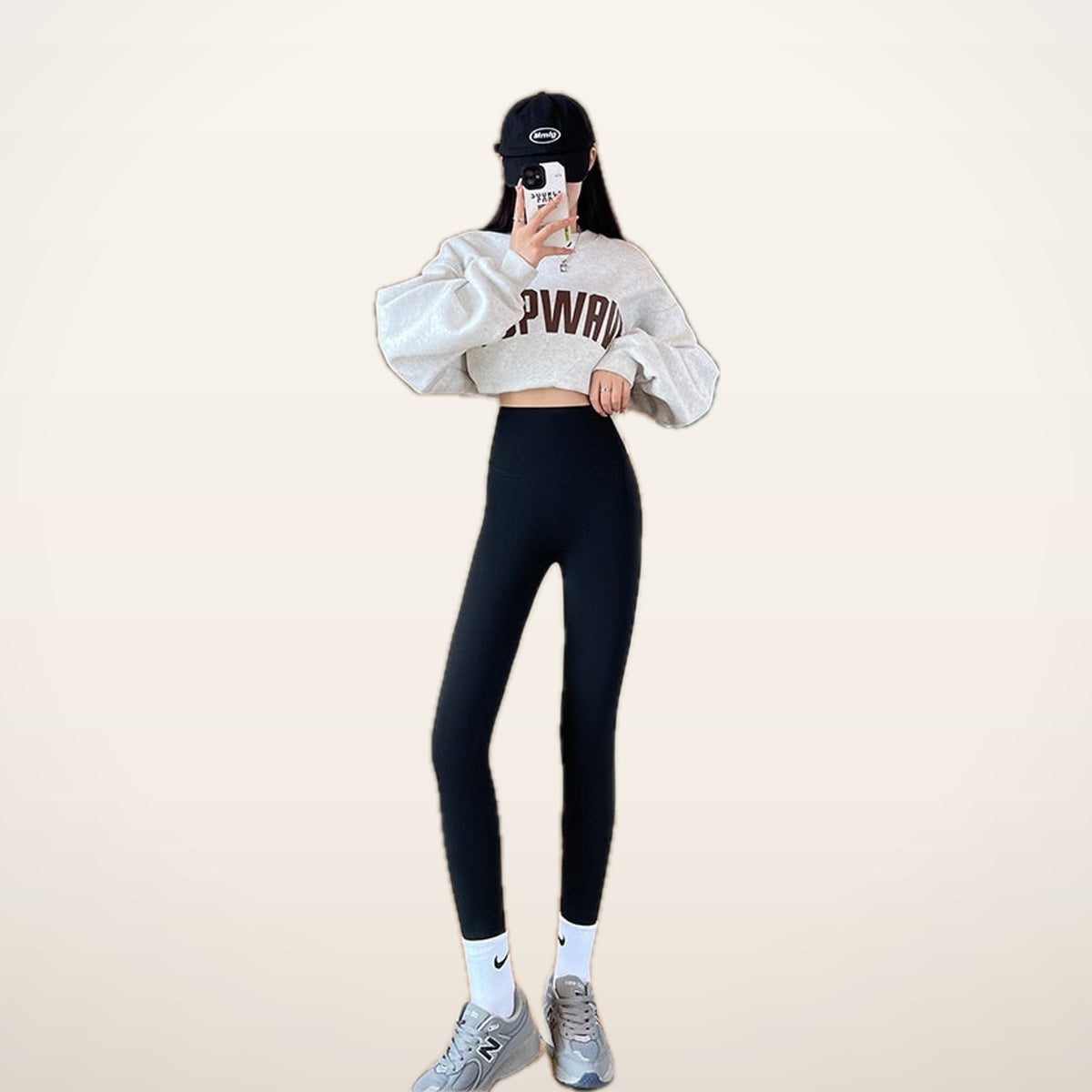 CloudSoft Fleece-Lined Legging | Velvetella