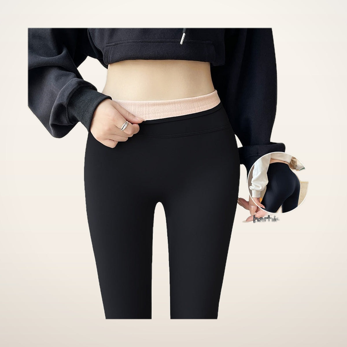 CloudSoft Fleece-Lined Legging | Velvetella