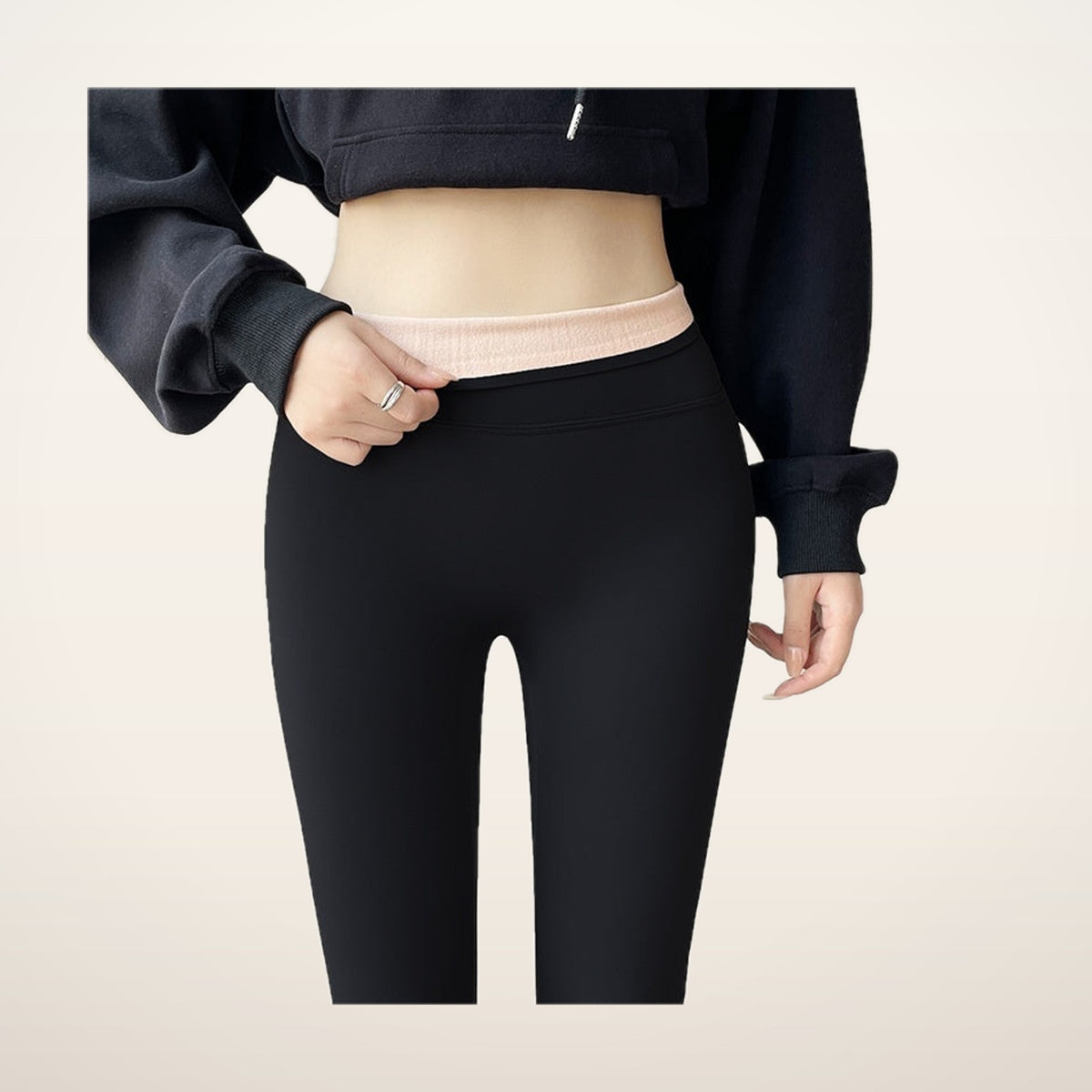 CloudSoft Fleece-Lined Legging | Velvetella