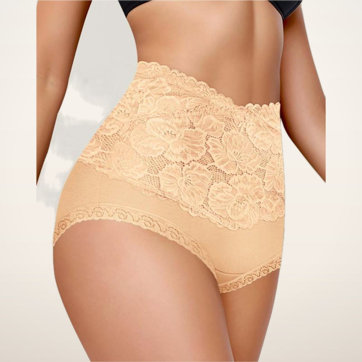 Coco Lace-Trim High-Waist Briefs · Set of 5 | Velvetella