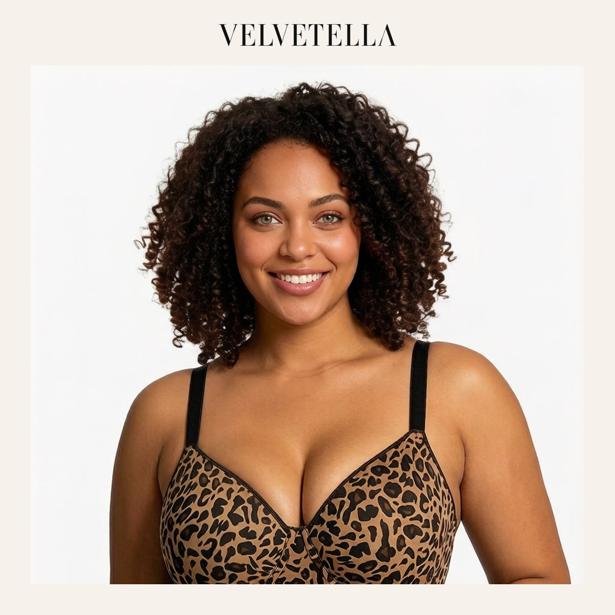 Delia Plus Size Smooth Full-Coverage Longline Support Bra. | Velvetella
