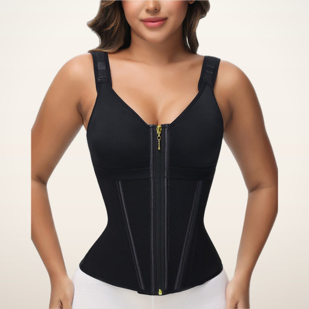 Aria Double-Layer Built-In Bra Shaper | Velvetella