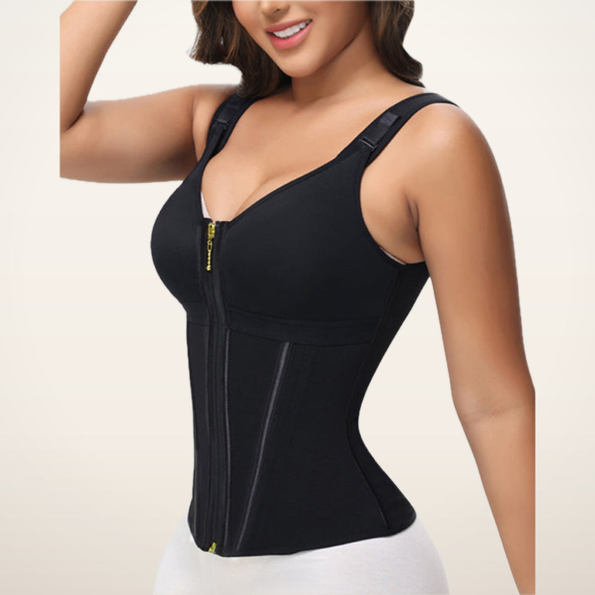 Aria Double-Layer Built-In Bra Shaper | Velvetella