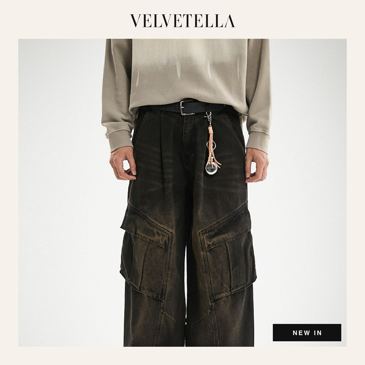 Dune Washed Cargo Jeans | Velvetella