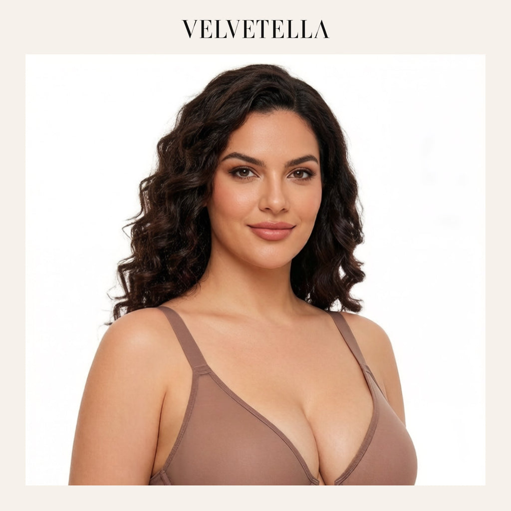 All-Day Comfort Front Closure Mesh Bra | Velvetella