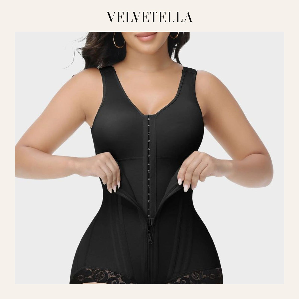 Full Body Fajas Colombianas Sculpting Bodysuit | Velvetella